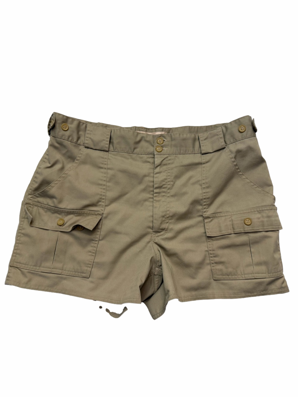 Tilley Endurables Woman Lady Beige Cargo Shorts Practical Summer Style